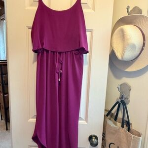 Elegant Purple Women's Dress